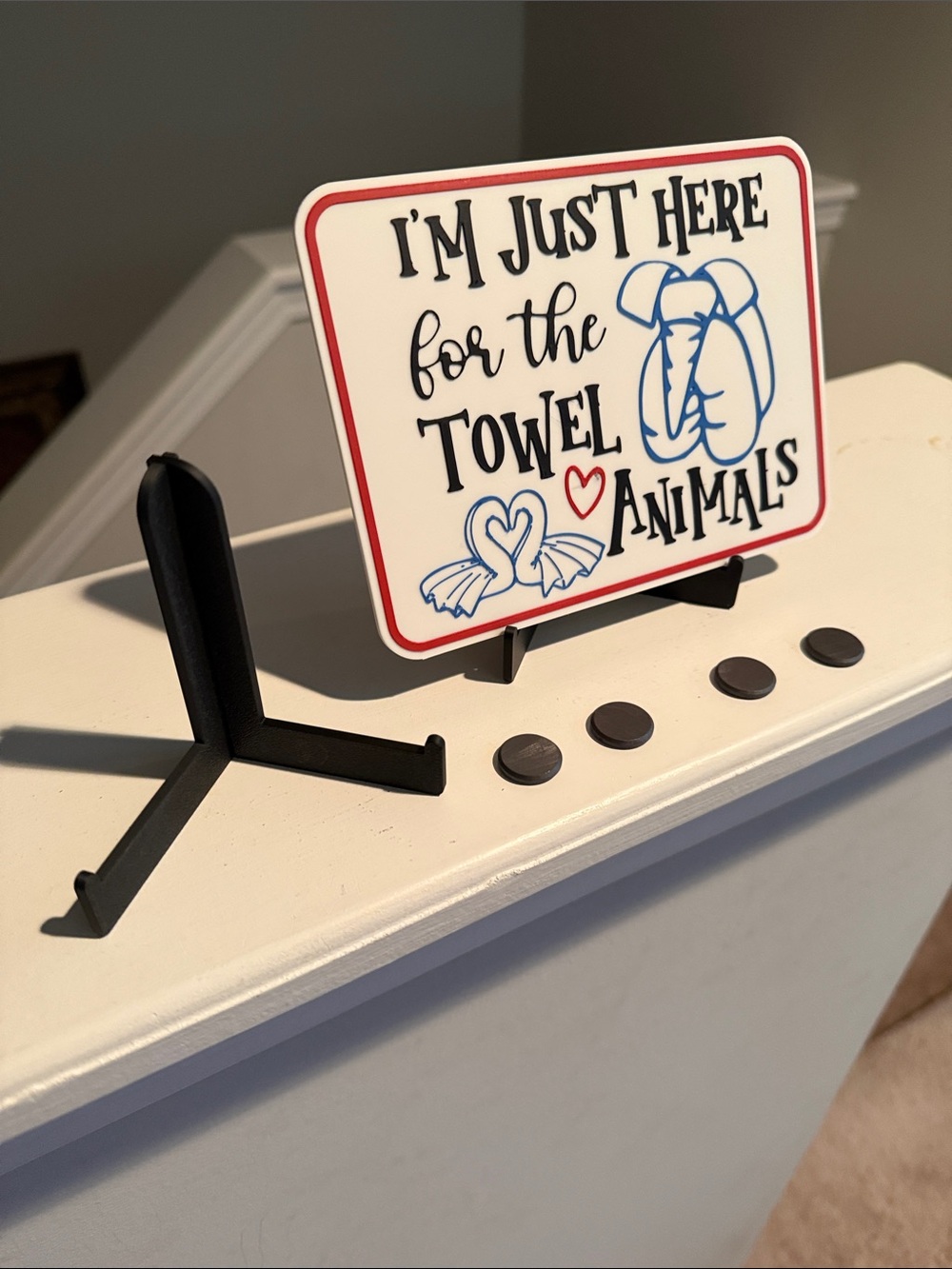 I’m just here for the towel animals - Picture 3 of 3